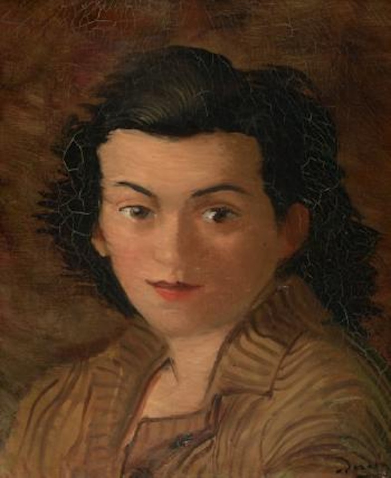 Portrait de Madame Ève Kellermann by Andre Derain