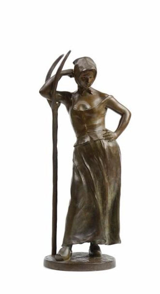 La faneuse by Alfred Boucher