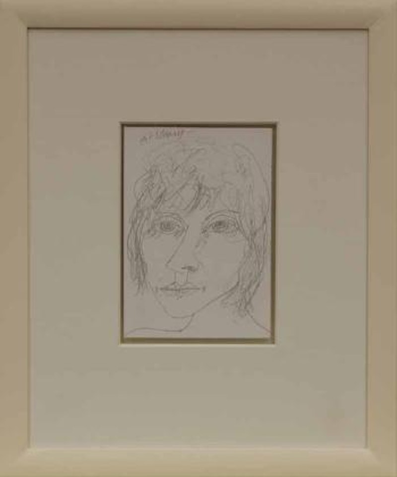 Portrait of woman by John Bellany