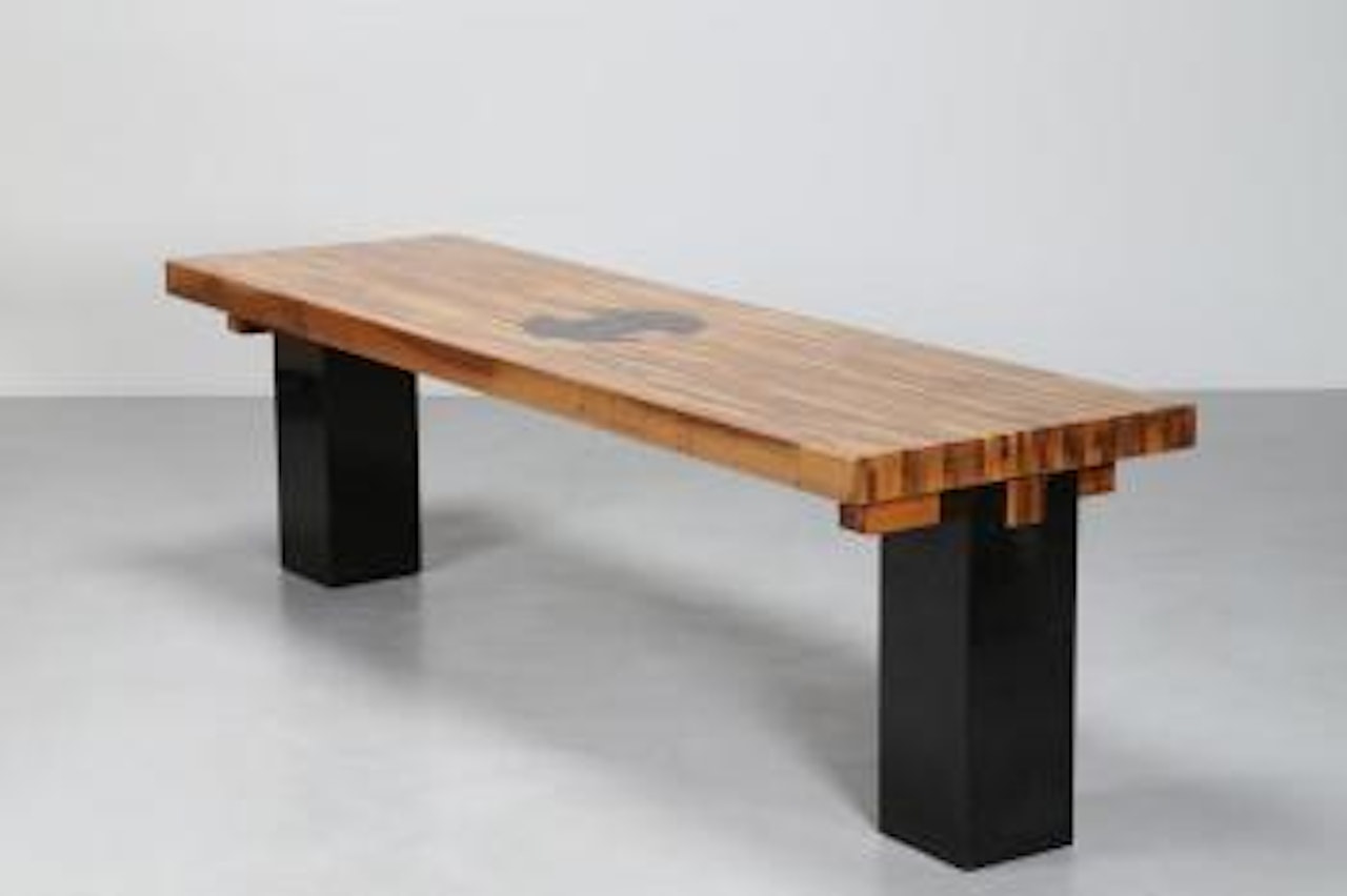 Large table Sun by Giò Pomodoro