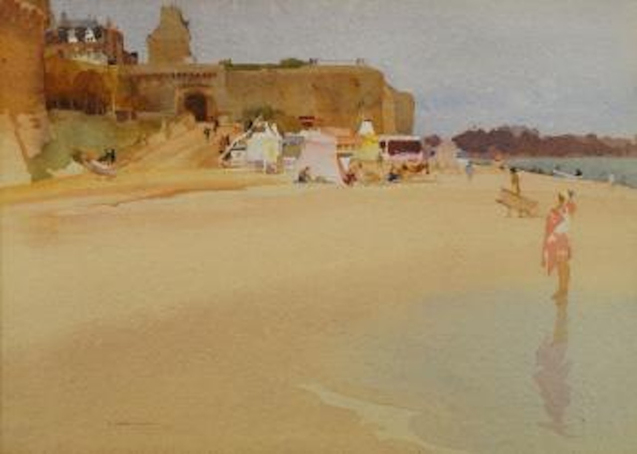 Beach Scene by William Russell Flint
