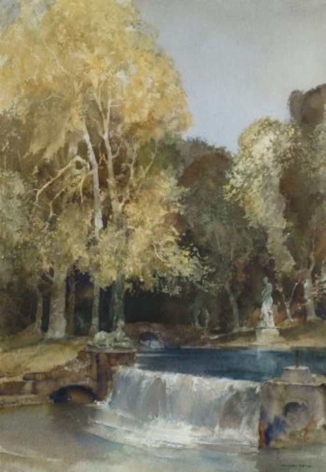 The Sphinx and the Goddess by William Russell Flint
