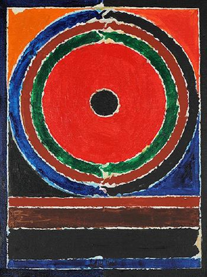 Naga & Bindu by Sayed Haider Raza