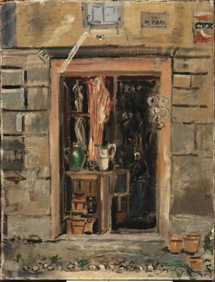 La bottega del vasaio by Filippo de Pisis