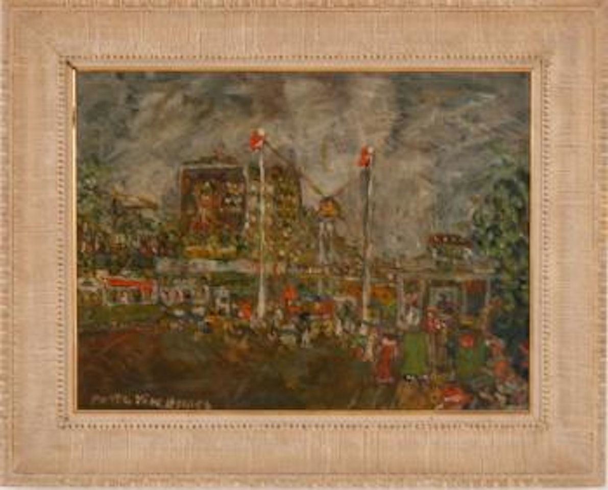 Port Vincennes by Jean Pougny