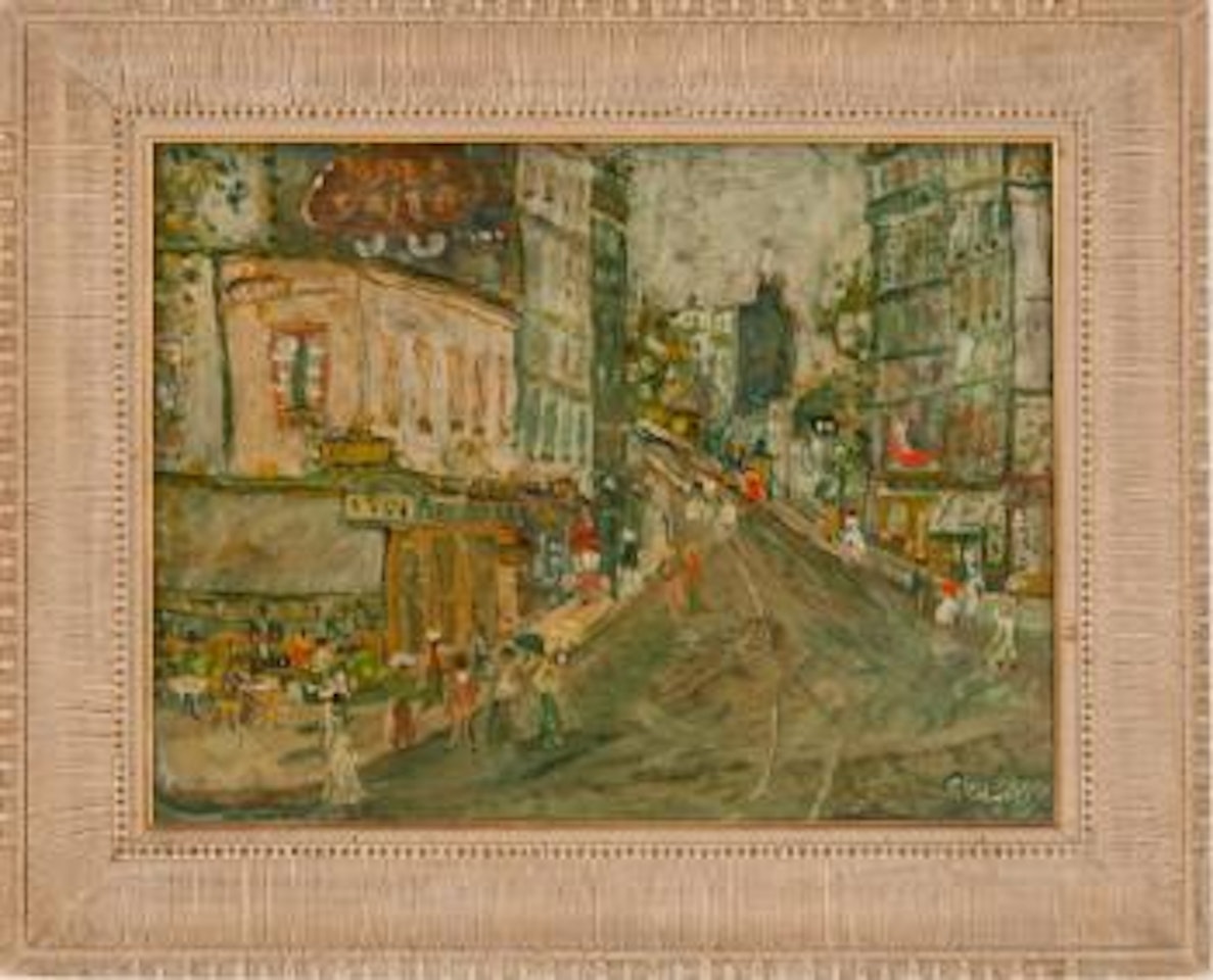 Rue Vercingetouix-Montparnasse by Jean Pougny