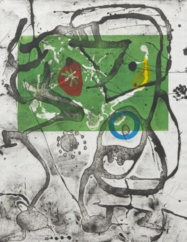 Grans Rupestres I by Joan Miró
