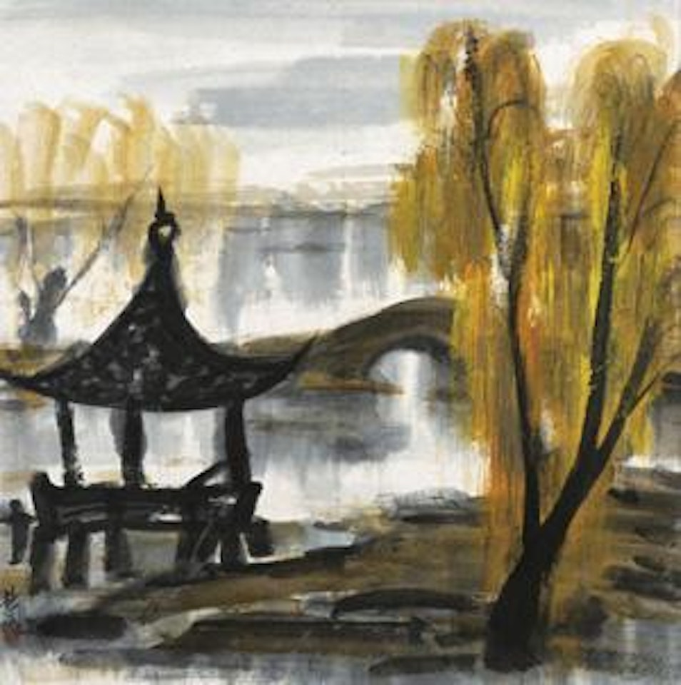 West Lake by Lin Fengmian