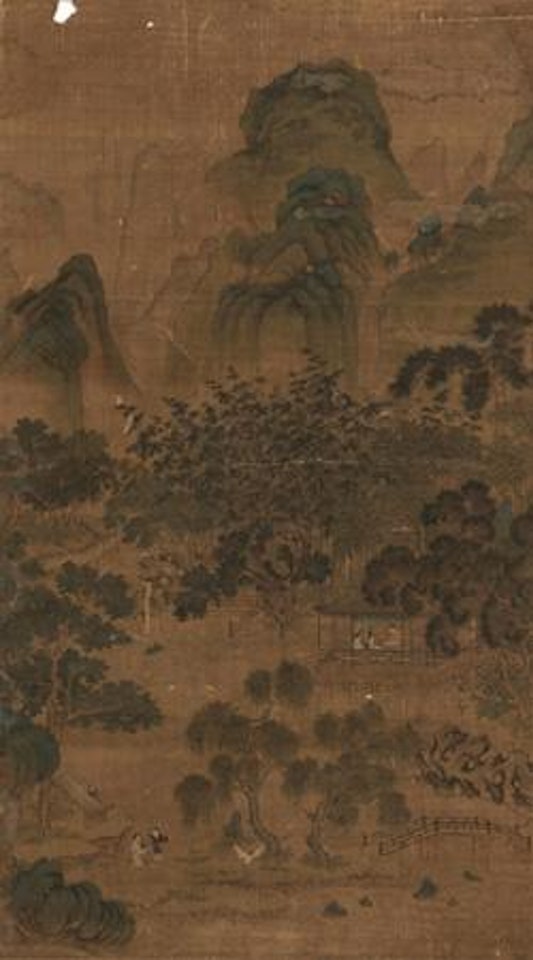 Dwelling at Mountain by Chinese School