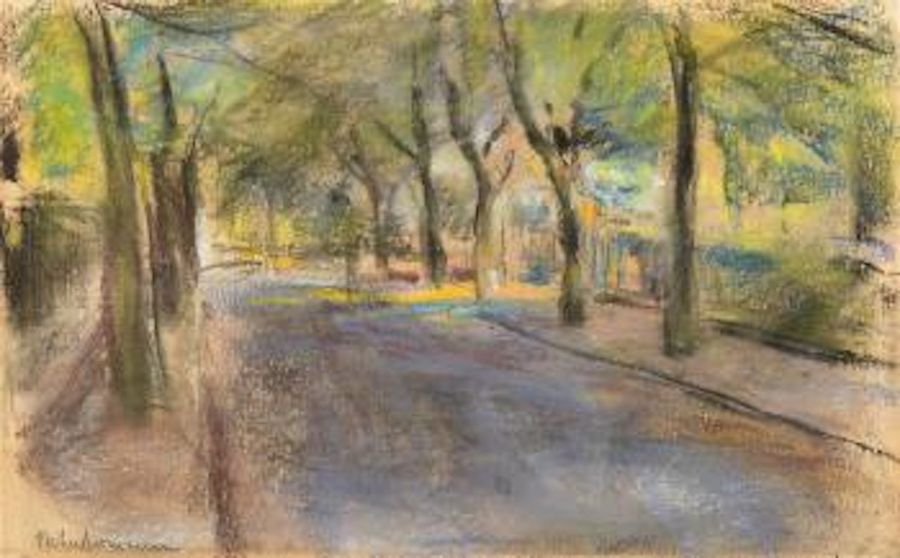 Colomierstraße in Wannsee (Colomierstreet in Wannsee) by Max Liebermann