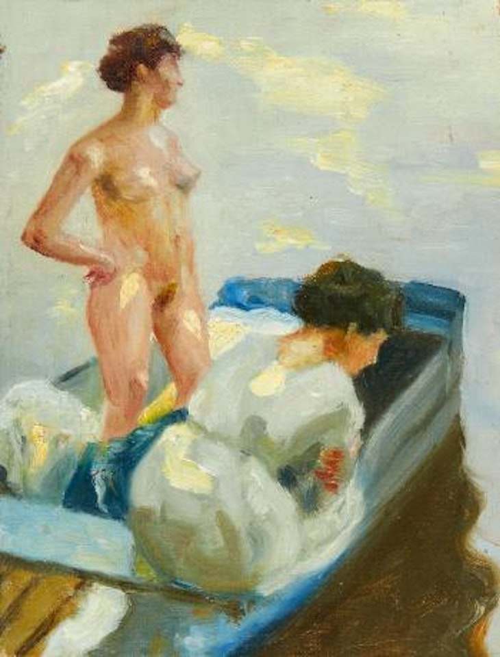 Study for »Seelicht« (Sealight) by Leo Putz