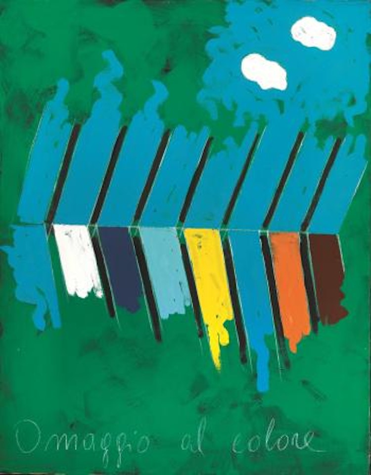 Omaggio al colore by Tano Festa