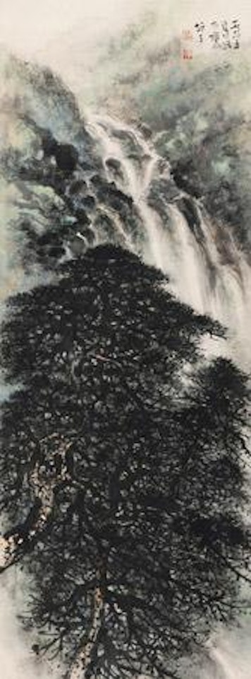 Landscape by Li Xiongcai