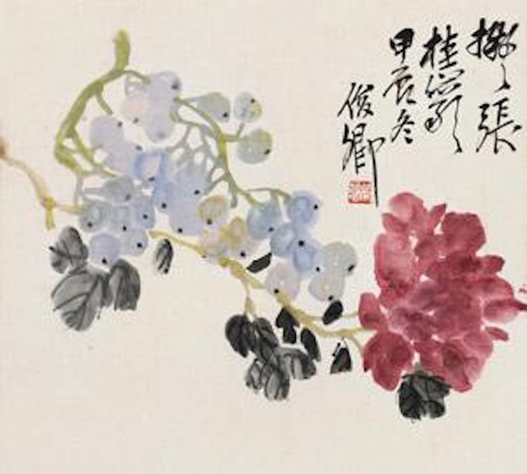 Flowers by Wu Changshuo