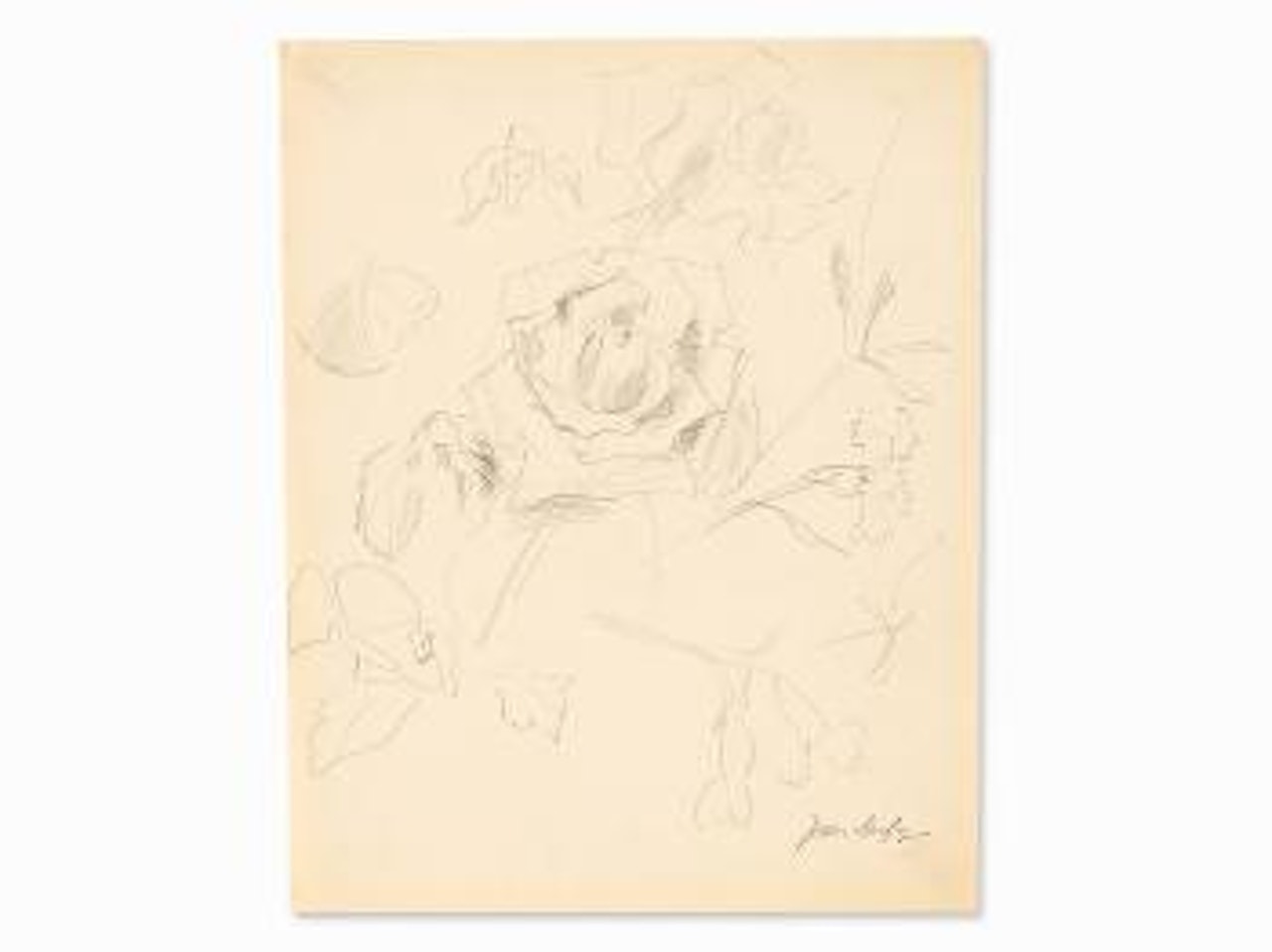 Bouquet De Roses by Jean Dufy