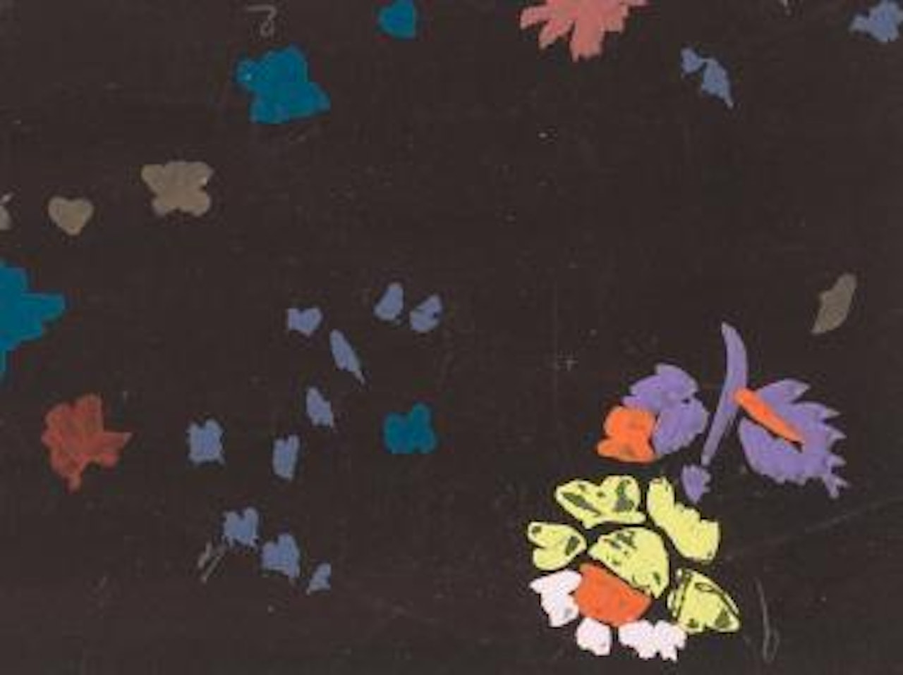 Oiseaux Sur Fond Brun by Raoul Dufy