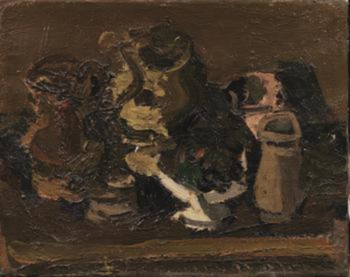 Natura morta by Ennio Morlotti