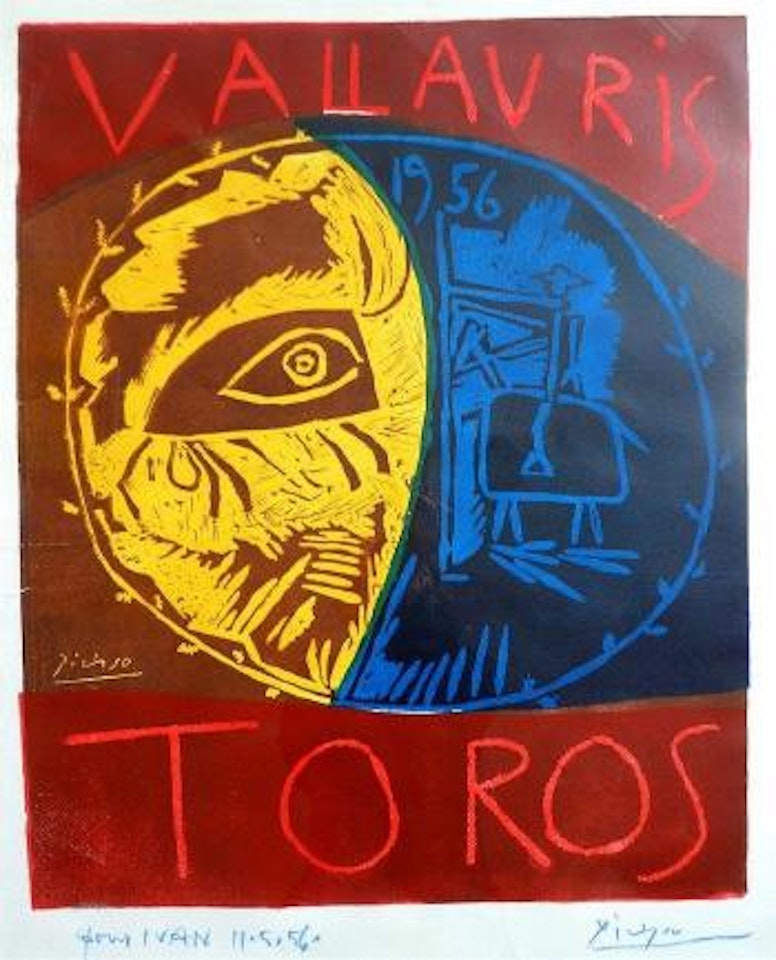 Vallauris Toros by Pablo Picasso