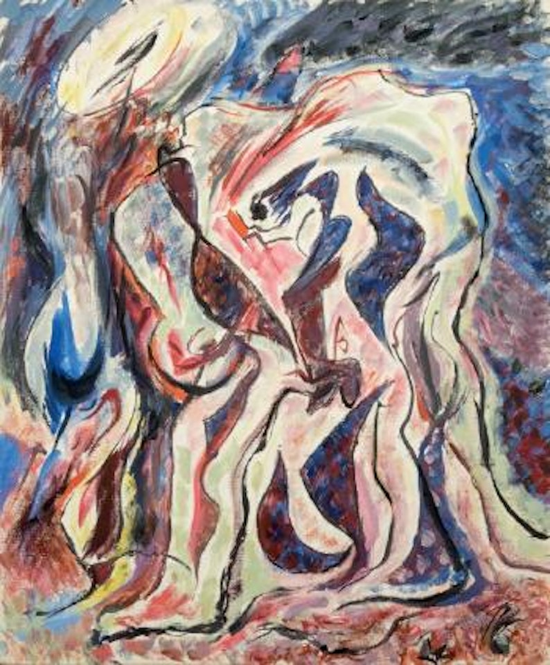 Spectre paysan sous l’orage by André Masson