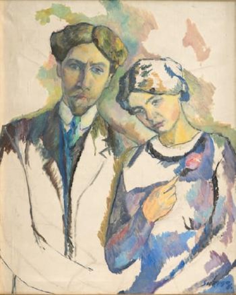 Le couple by Leopold Survage