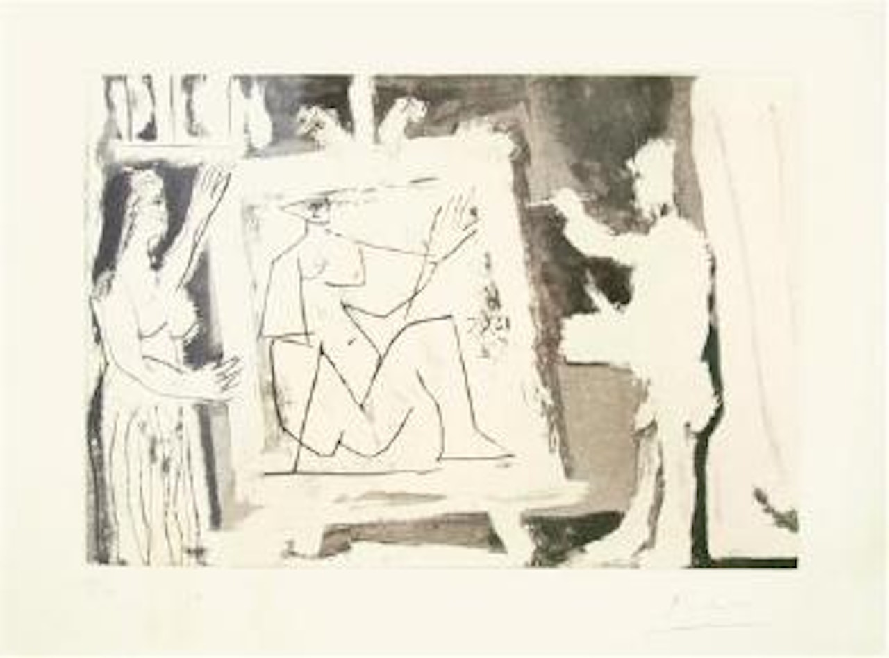 Dans l'atelier by Pablo Picasso