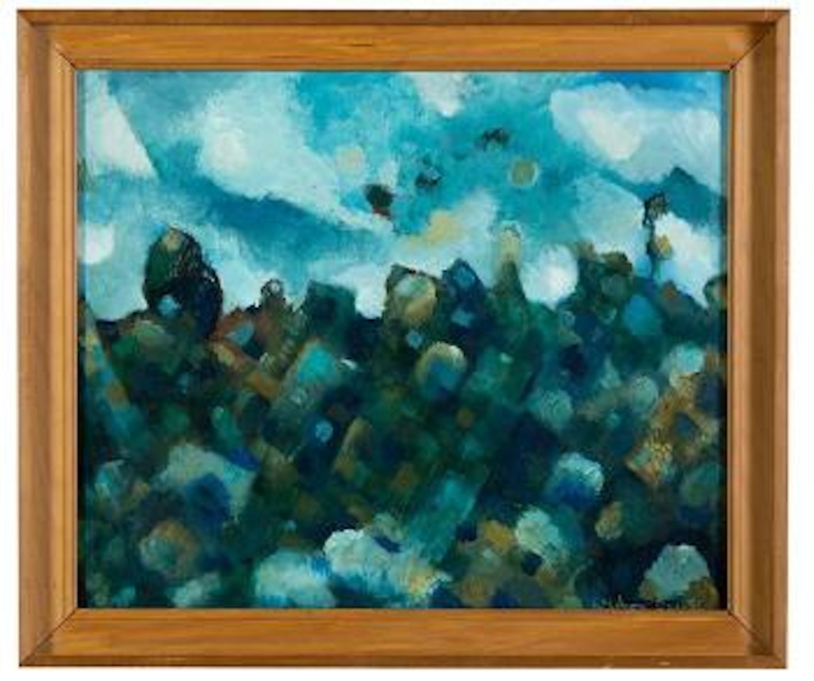 Landscape Titirangi ,
1956 by Colin Mccahon