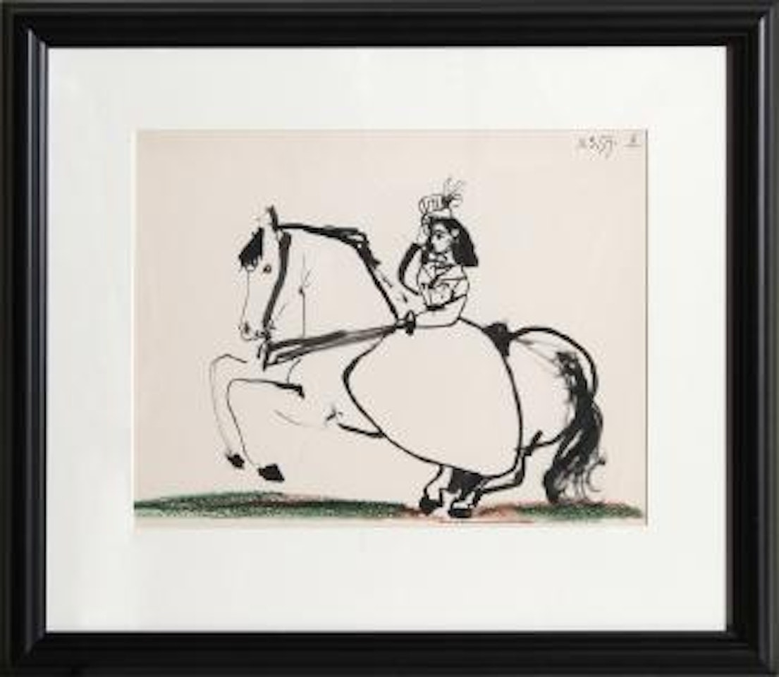 Woman on Horse 2 ,
1961 by Pablo Picasso