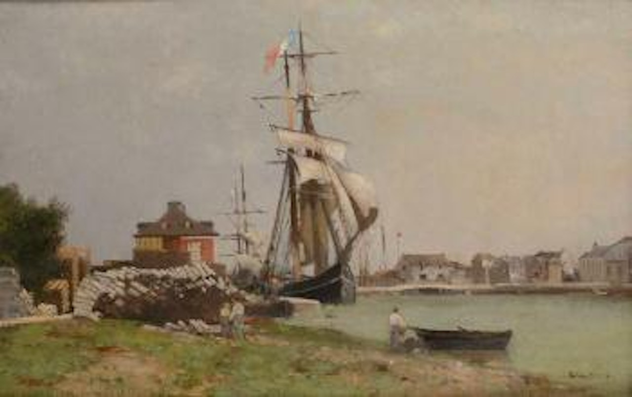 L’embarquement by Germain-Fabius Brest