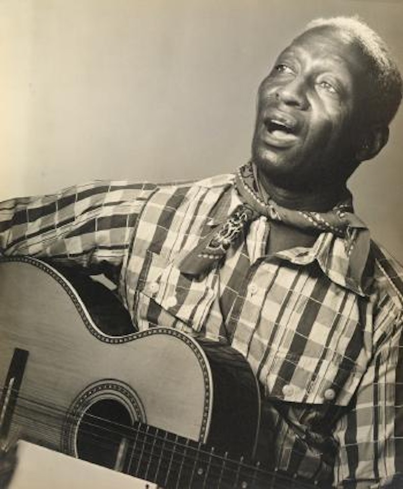 Lead Belly (Huddie William Ledbetter) by Berenice Abbott
