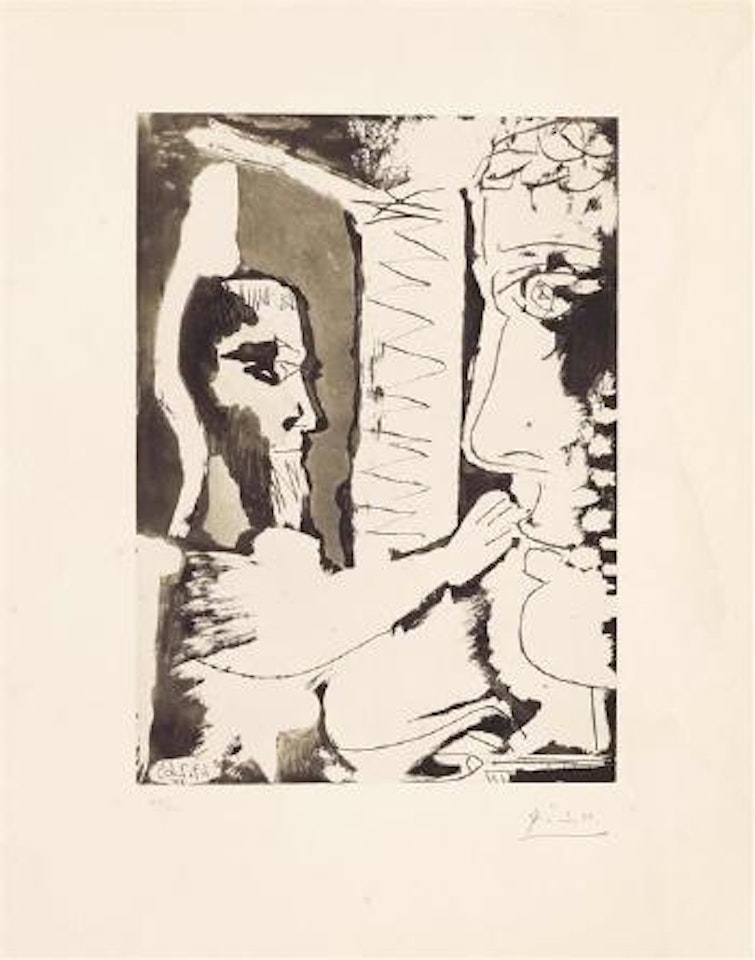 Sable mouvant, pl. 10 by Pablo Picasso