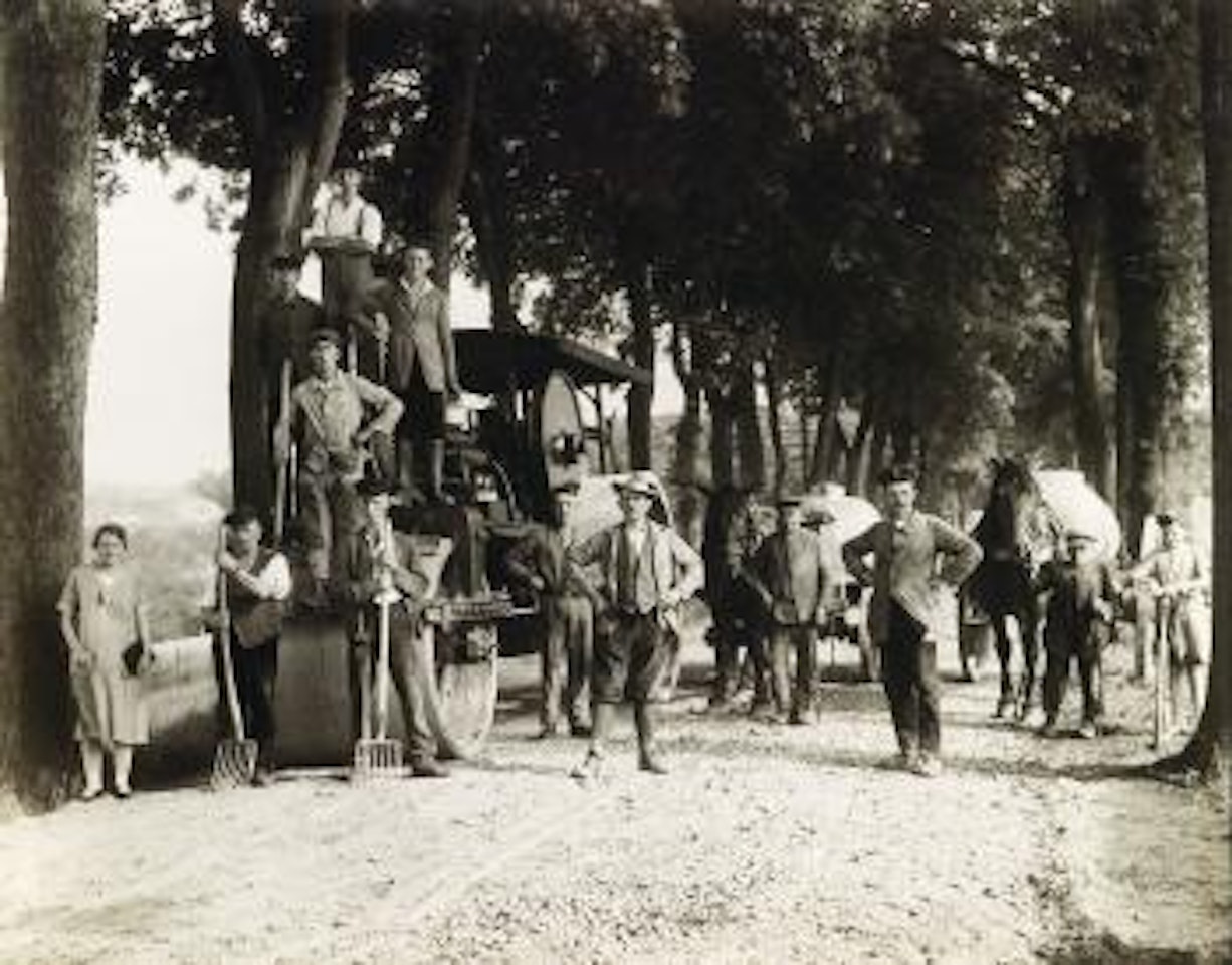 Road Construction by August Sander
