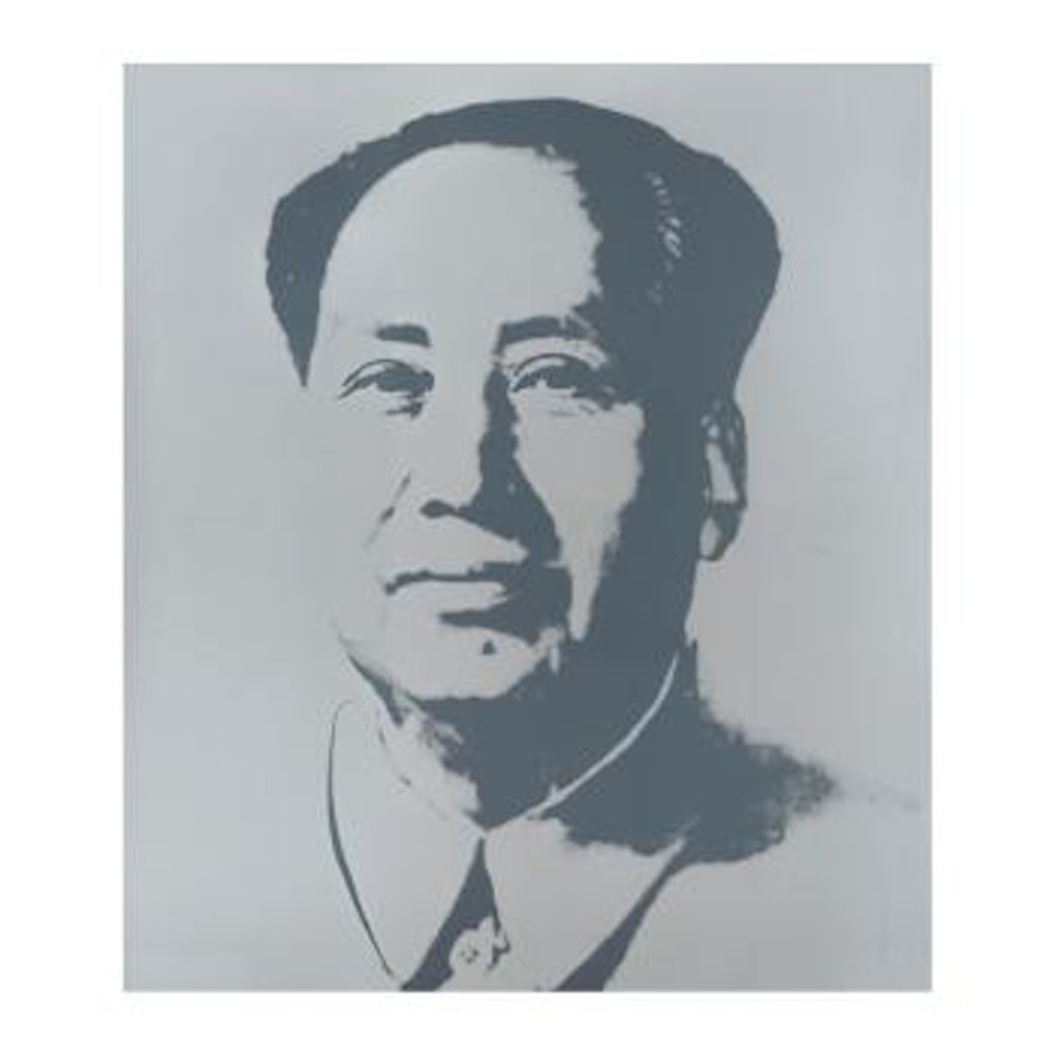Mao-silver by Andy Warhol