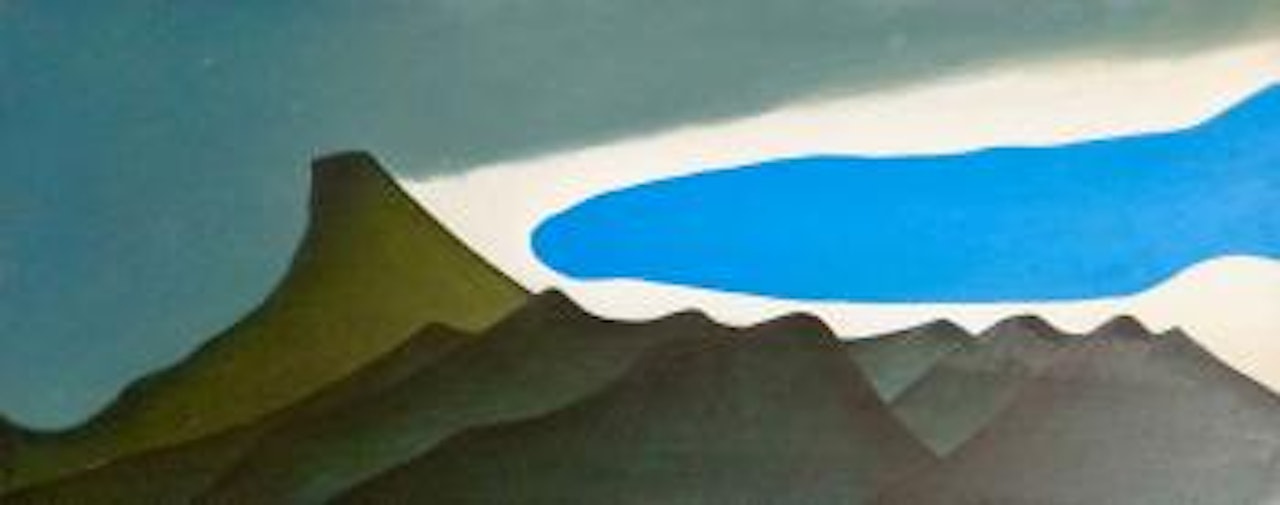 Taranaki landscape by Michael Smither