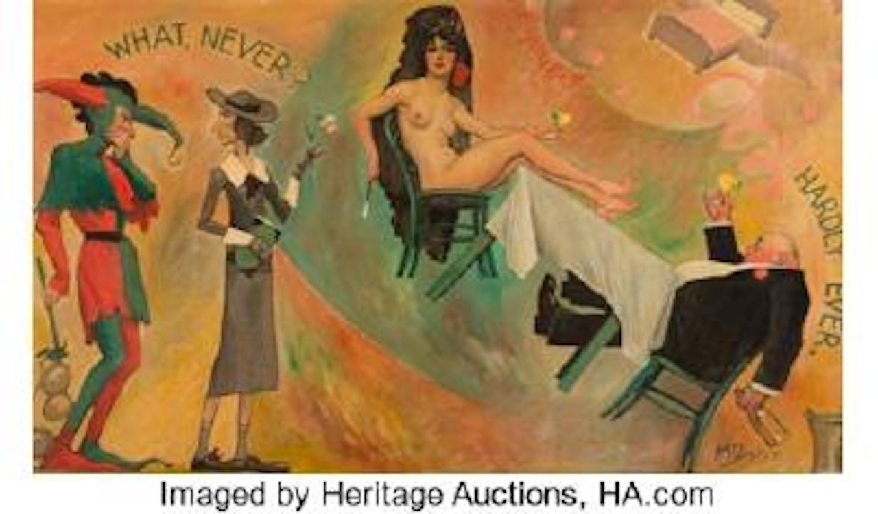 What, Never? Hardly Ever by Maynard Dixon