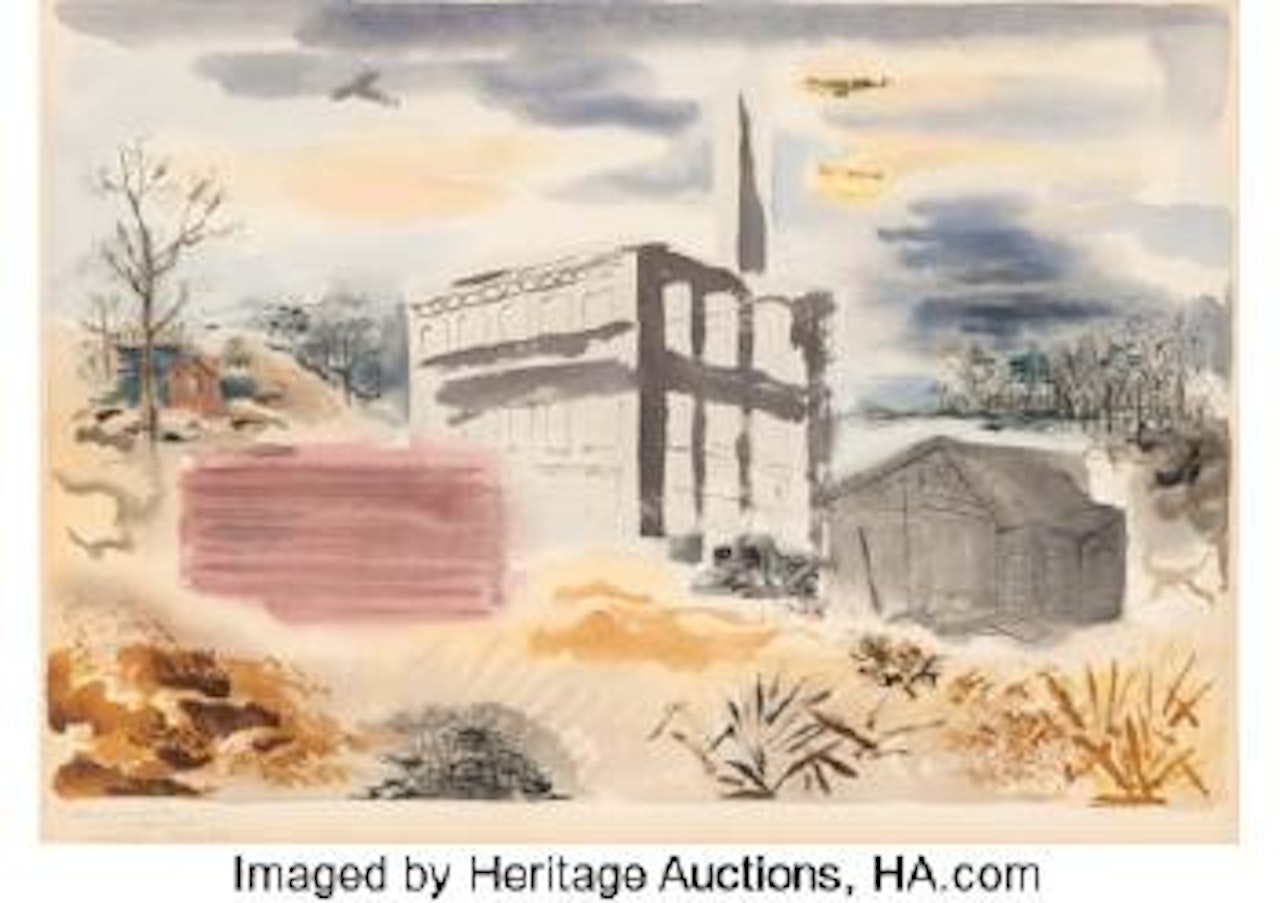 Bayside, Long Island by George Grosz