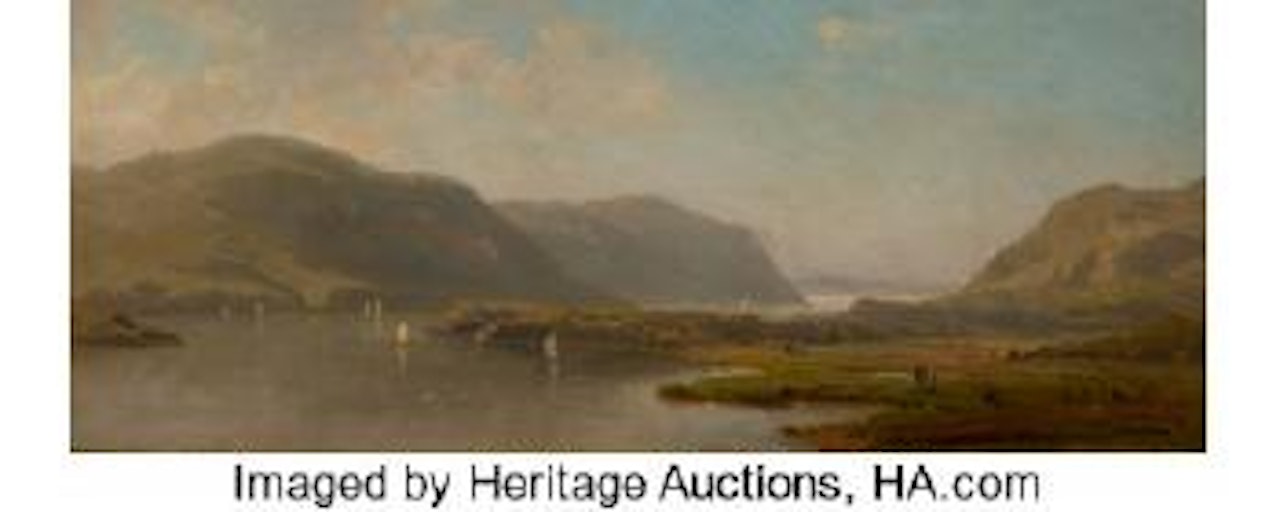 Hudson River Above West Point by Hermann Fuechsel