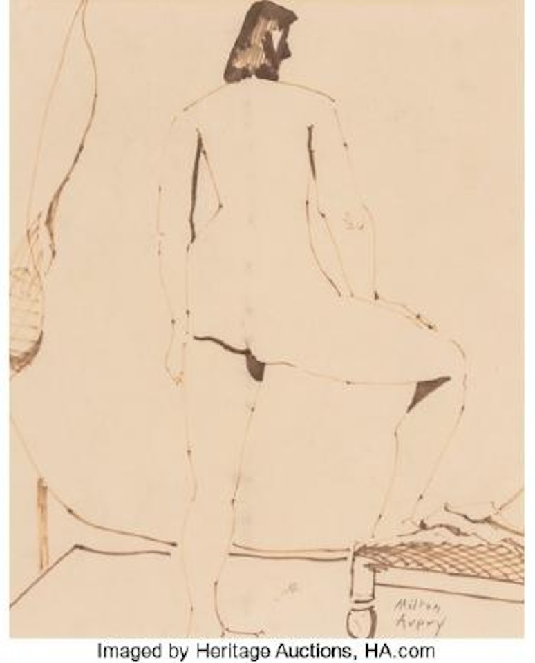 Standing Nude by Milton Avery