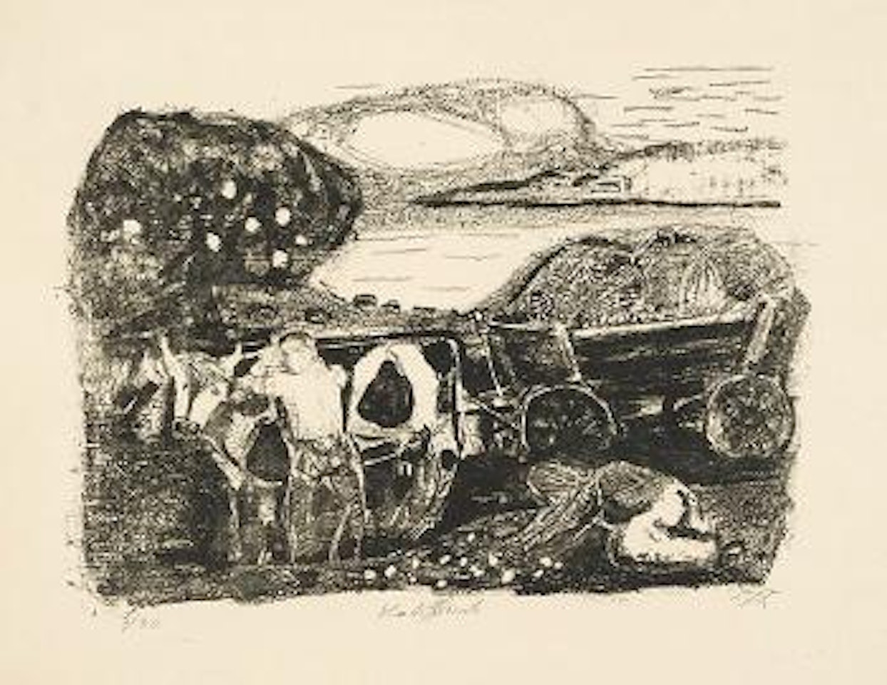 Kartoffelernte by Otto Dix