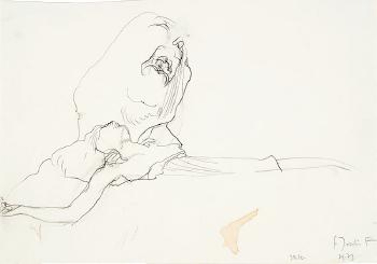 O.T. (Entwurfszeichnung) by Horst Janssen
