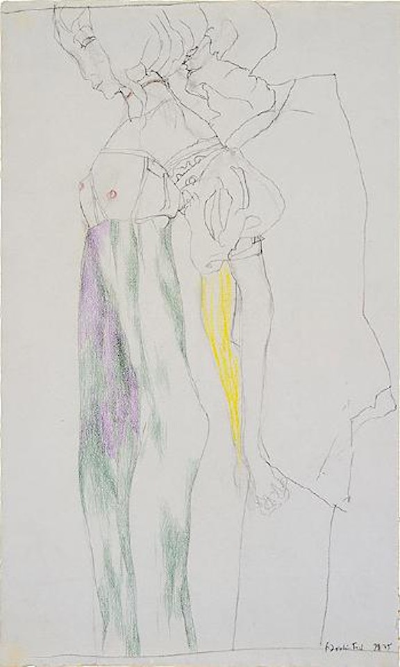 O.T. (Paar) by Horst Janssen