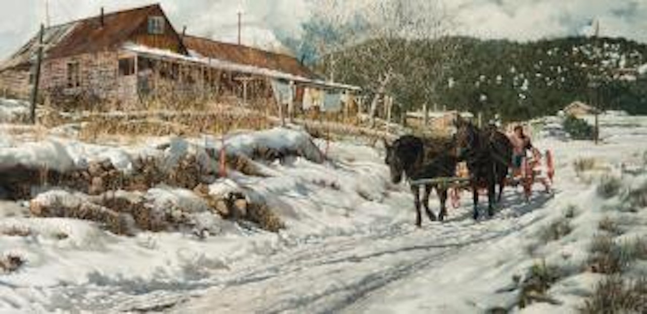 Lower Colonias by Clark Hulings