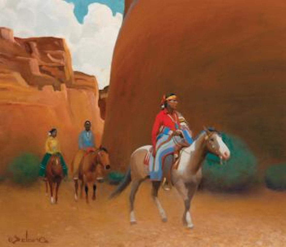 In the Shadows of the Canyon by Gerard Curtis Delano