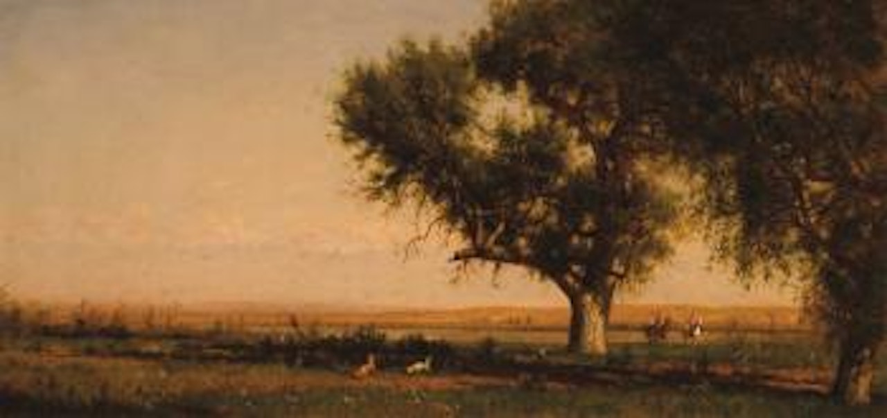 Indians on the Platte River by Worthington Whittredge