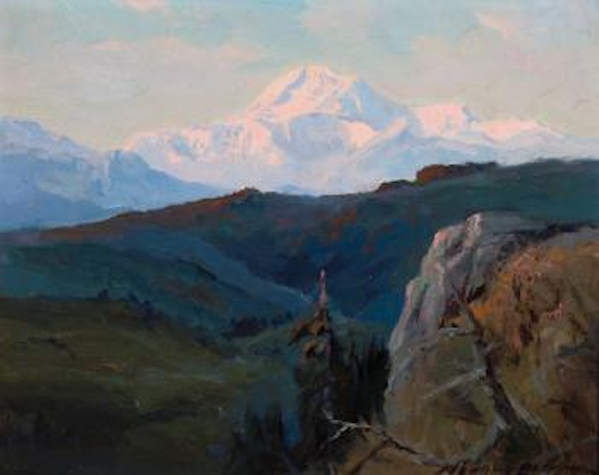 Mountain Landscape by Sydney Mortimer Laurence