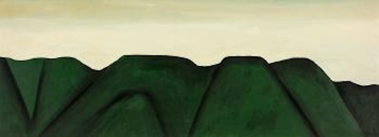 North Otago landscape by Colin Mccahon