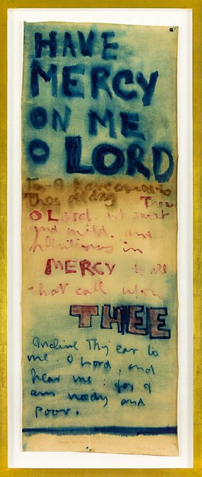 Have mercy on me o lord by Colin Mccahon
