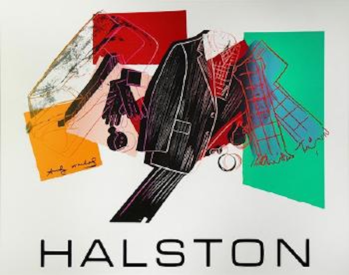 Halston Advertising Campaign by Andy Warhol
