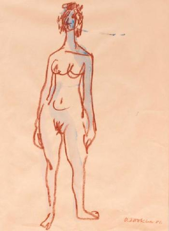 Femme nue debout by Ossip Zadkine