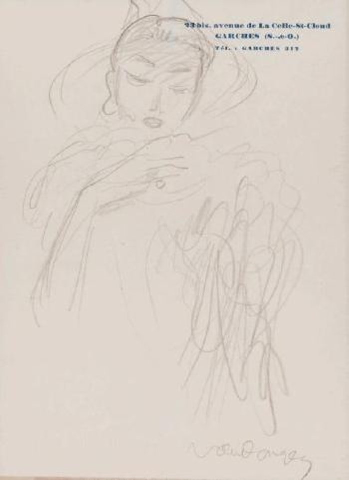 Portrait de femme by Kees van Dongen