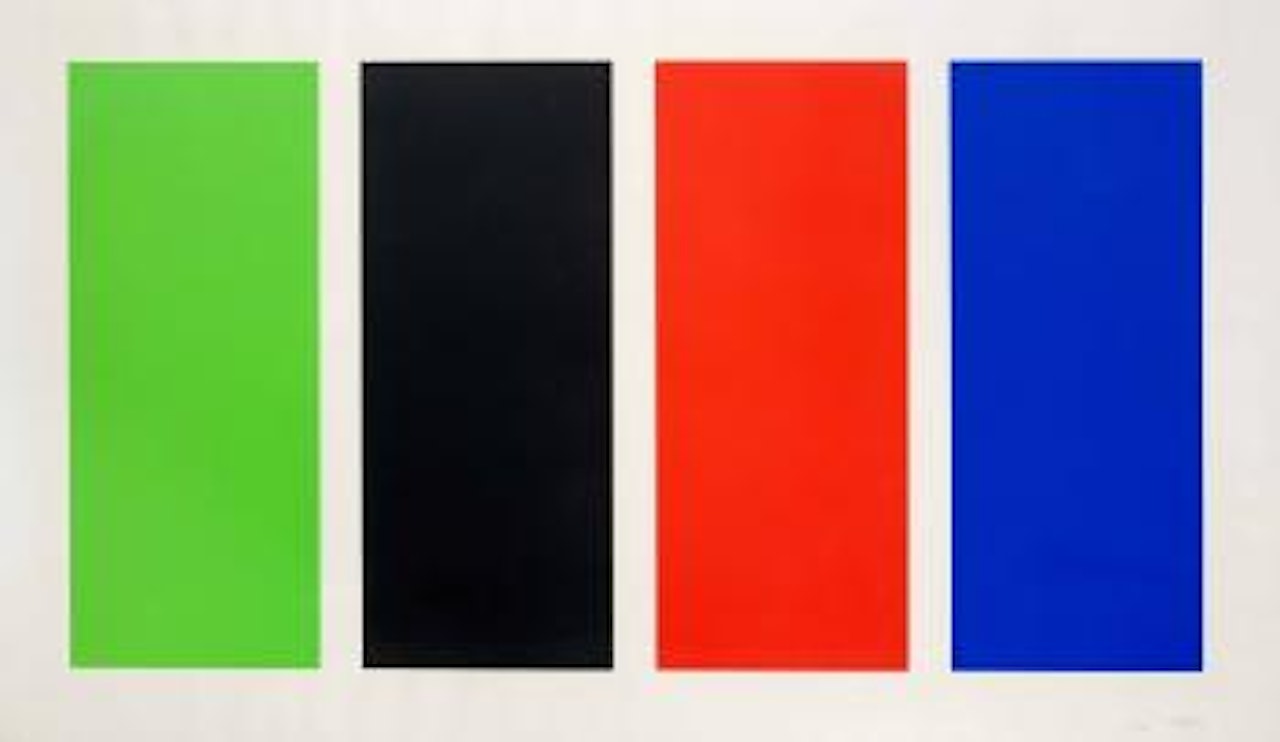 Fours Panels by Ellsworth Kelly
